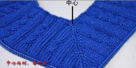 从上往下织鸡心领视频,鸡心领编织教程视频解析
